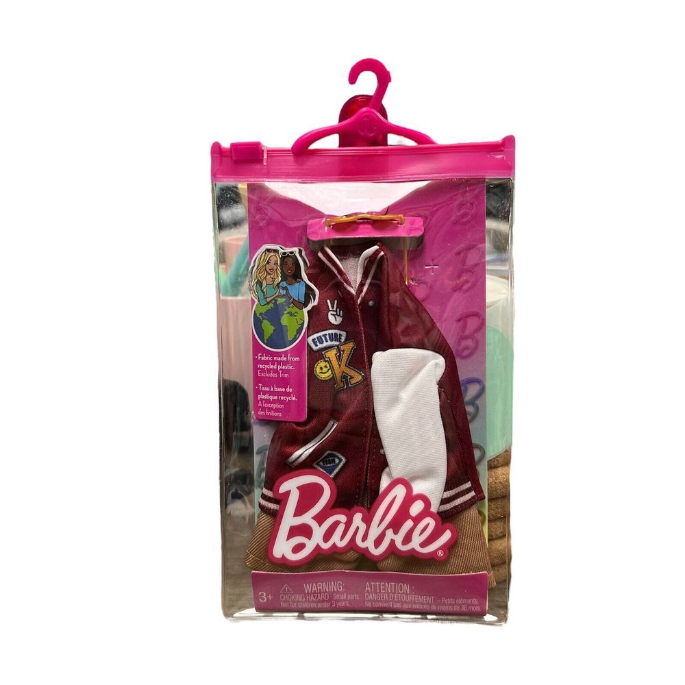 2022 Mattel Barbie‎ -- Ken's Varsity Jacket Outfit Set - 402